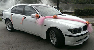 BMW 7 (E65) белый